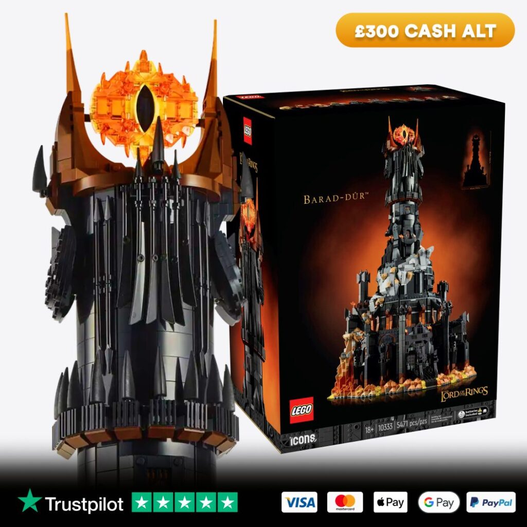 new lego the lord of the rings barad dûr winwink