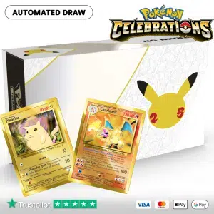 Pokémon TCG Celebrations – Ultra Premium Collection Box (AUTO DRAW)