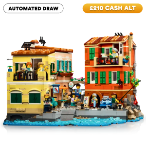 NEW! LEGO Ideas Italian Riviera! (AUTO DRAW)