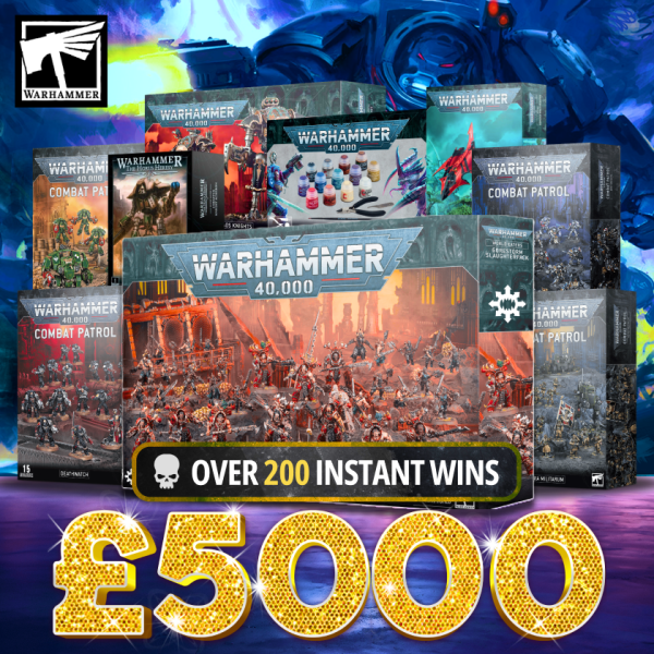 £5000 ULTIMATE WARHAMMER INSTANT WINS