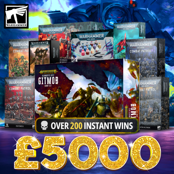 £5000 ULTIMATE WARHAMMER INSTANT WINS g