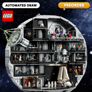 NEW! LEGO Star Wars: Death Star (AUTO DRAW)