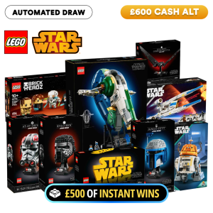 LEGO Star Wars Bundle + £500 LEGO Instant Wins