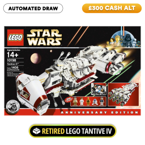 RETIRED LEGO Star Wars: Tantive IV! (AUTO DRAW)