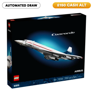 LEGO ICONS: Concorde! (AUTO DRAW)