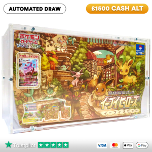 Pokémon EEVEE HEROES Gym Box (AUTO DRAW)