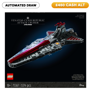 LEGO Star Wars : Venator-Class Republic Attack Cruiser! (AUTO DRAW)