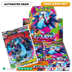 2x Pokémon MEGA EVOLUTION INFERNO X - Japanese (AUTO DRAW)