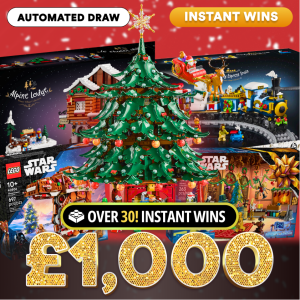 £1000 LEGO CHRISTMAS INSTANT WINS!