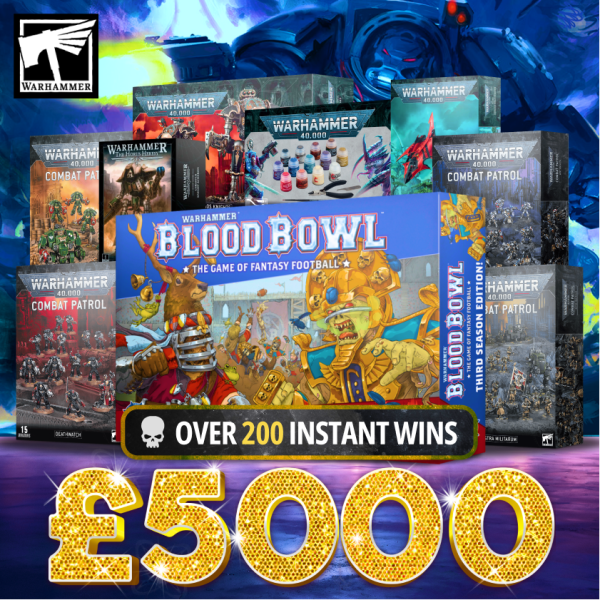 £5000 ULTIMATE WARHAMMER INSTANT WINS 2