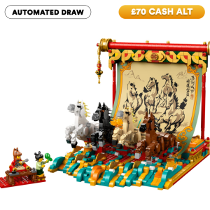 LEGO Galloping Horses Canvas (AUTO DRAW)