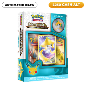 Pokemon Jirachi Mythical Collection Box 20th Anniversary Generations (AUTO DRAW)