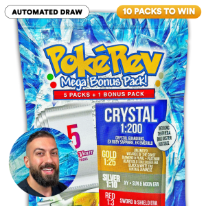 💎 10x POKÉREV Mystery Pack 8.0 Crystal Edition