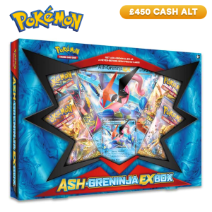 Pokemon Ash & Greninja EX Box