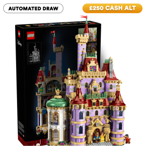 LEGO Beauty and the Beast Castle (AUTO DRAW)