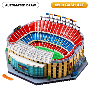 LEGO Camp Nou FC Barcelona (AUTO DRAW)