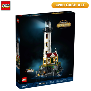 LEGO IDEAS: Motorised Lighthouse!