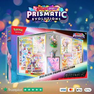 3x Pokémon PRISMATIC EVOLUTIONS Premium Boxes