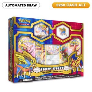 Pokemon True Steel Premium Collection - Zacian (AUTO DRAW)