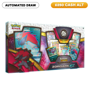 Pokemon Shining Legends Special Collection Zoroark GX Box (AUTO DRAW)