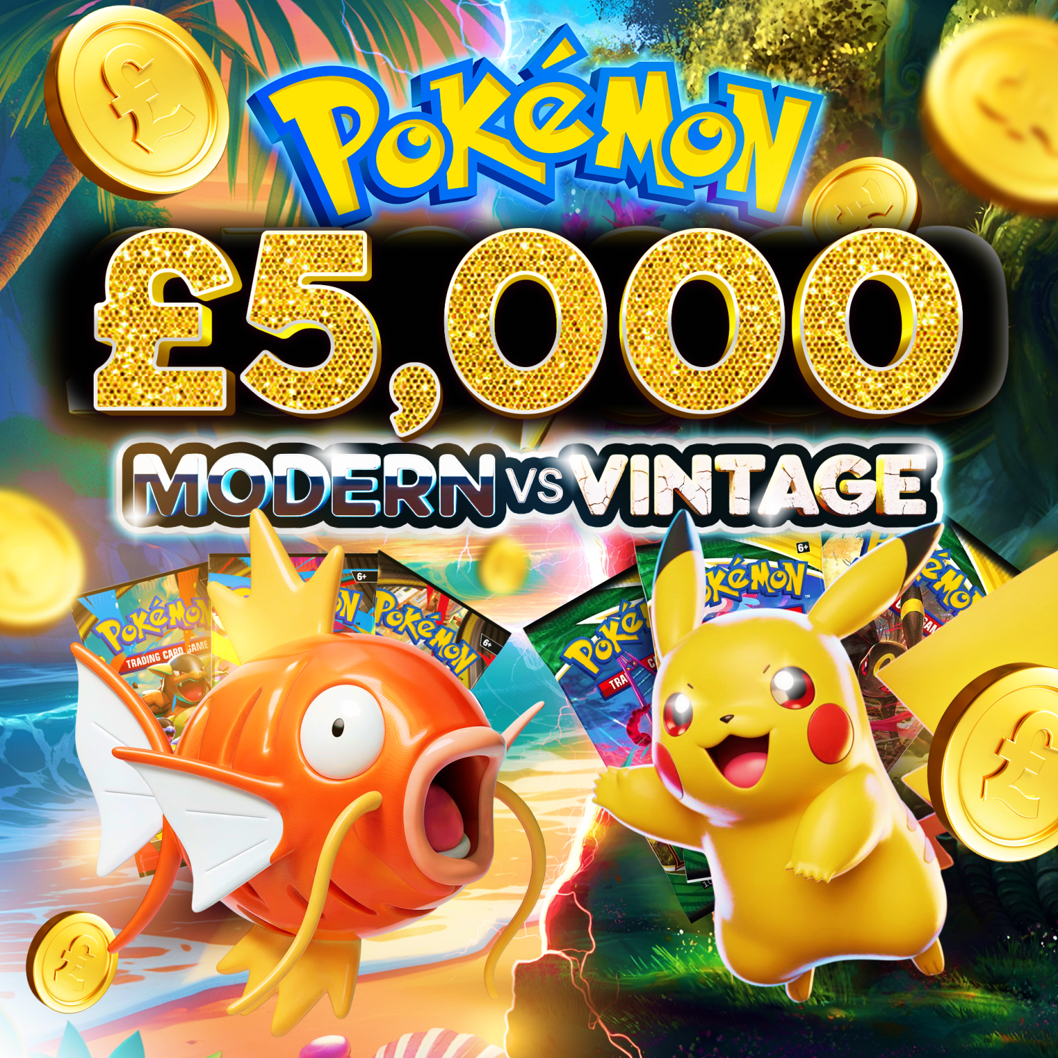 £5000 Pokémon! ORIGINAL BASE SET Grand Prize! - WinWink