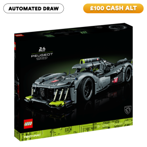 LEGO PEUGEOT 9X8 24H Le Mans Hybrid Hypercar (AUTO DRAW)