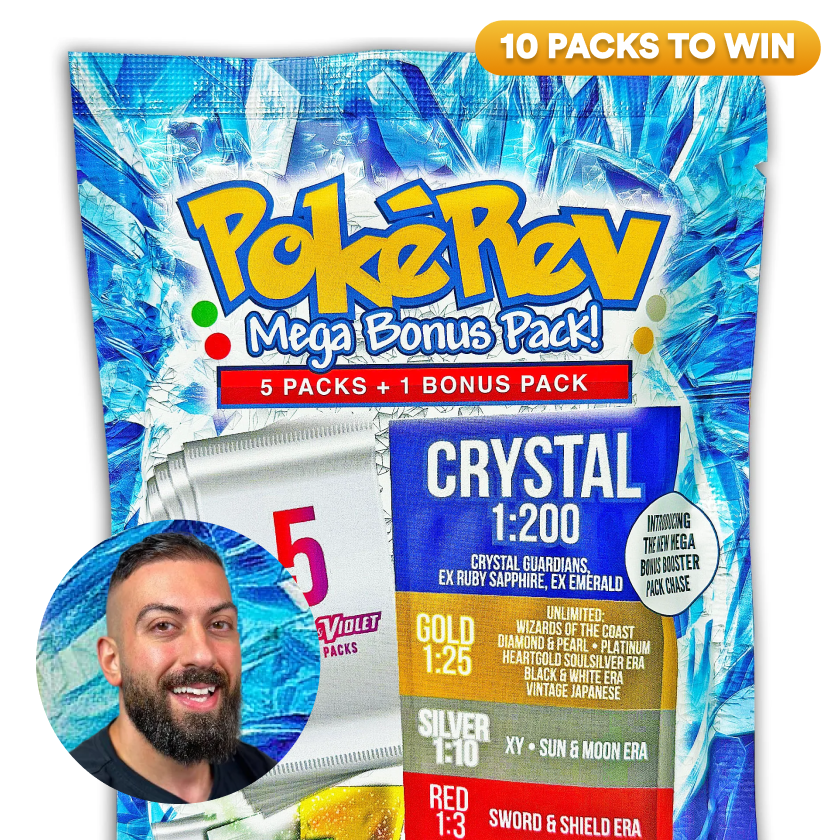 10x POKREV Mystery Pack 8.0 Crystal Edition - WinWink