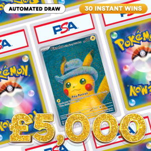 £5000 PSA 10 Pokémon Prizes - Pikachu Van Gogh Grand Prize!