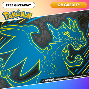 ✨ FREEBIE SATURDAY ✨ Pokémon MEGA CHARIZARD X EX ULTRA or WinWink Credit!