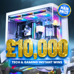 £10,000 GAMING Instant Wins! RTX 5080 GAMING PC Grand Prize