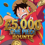 £5,000 ONE PIECE Instant Wins! £500 One Piece Bundle Grand Prize