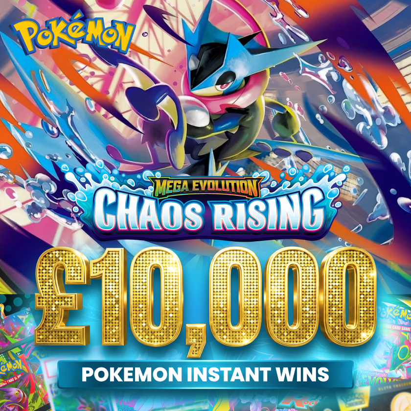 10,000 Pokmon Instant Wins! HUGE CHAOS RISING Bundle Grand Prize - WinWink 10,000 Pokmon Instant Wins! HUGE CHAOS RISING Bundle Grand Prize - WinWink