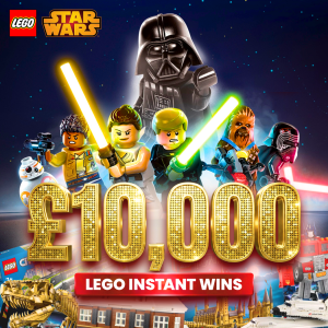 £10,000 LEGO Instant Wins! STAR WARS £1000 Bundle Grand Prize