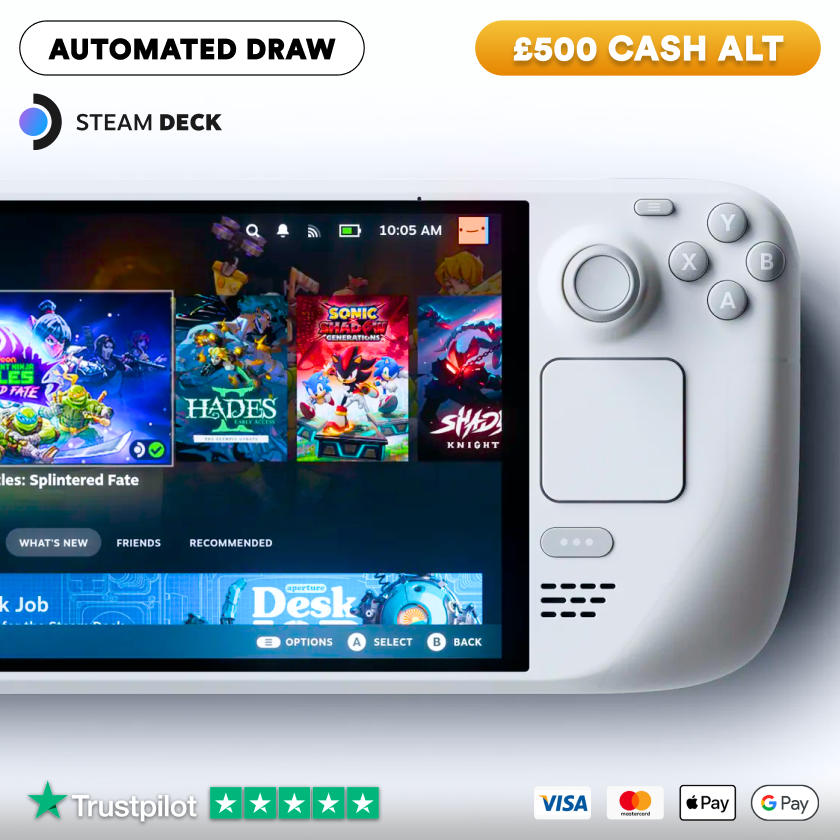 LIMITED EDITION OLED Steam Deck! 512GB (AUTO DRAW) - WinWink
