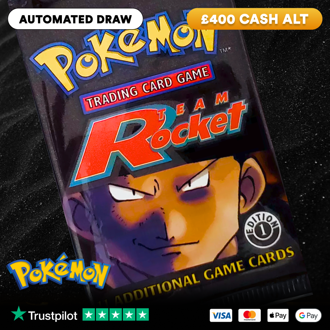 Pokmon TEAM ROCKET - FIRST EDITION Booster (AUTO DRAW) - WinWink